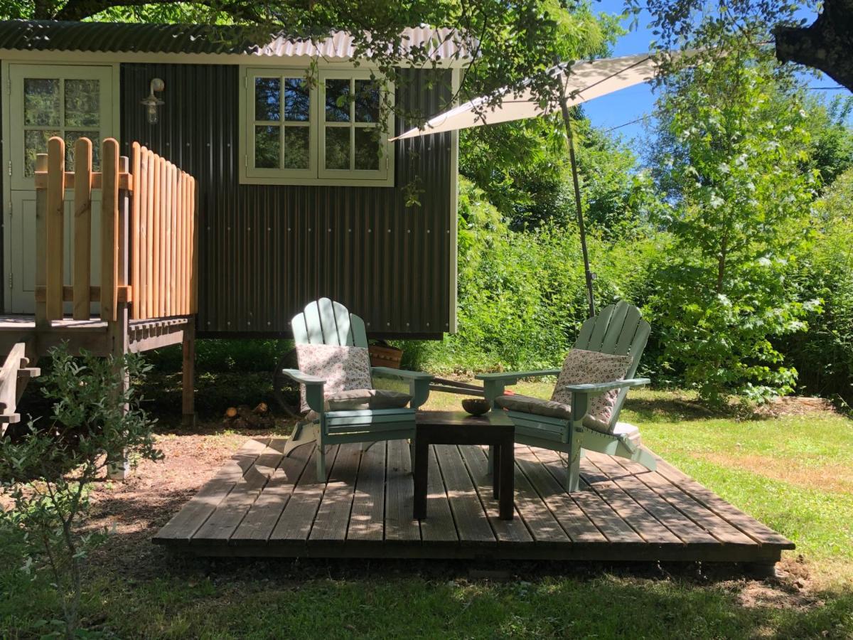 The Dordogne Huts With Private Pool And Jacuzzi Villa Payzac  Luaran gambar